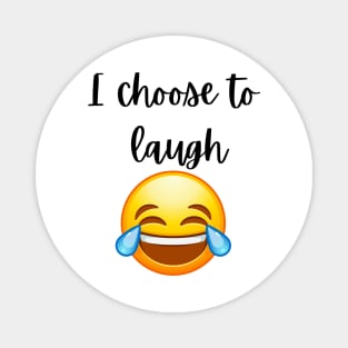 laugh design Magnet